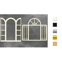 Набір чіпбордів Віконця 10х15 см №508 Дерево