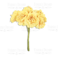 Набір квітів сакури жовті, 6 шт