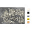 Набор чипбордов Пуансетия 10х15 см №622 Черный