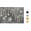 Набор чипбордов Вензель со звездочками и снежинками 10х15 см №635 Молочный