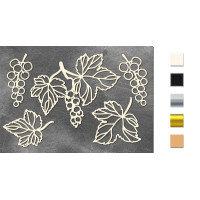 Набір чіпбордів Summer botanical diary 10х15 см №688 Срібний