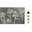 Набор чипбордов Summer botanical diary 10х15 см №689 Серебряный
