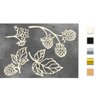 Набор чипбордов Summer botanical diary 10х15 см №691 Золото