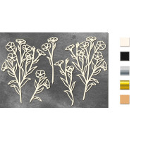 Набір чіпбордів Summer botanical diary 10х15 см №694 Дерево
