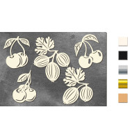 Набір чіпбордів Summer botanical diary 10х15 см №702 Чорний
