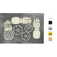 Набір чіпбордів Botany exotic 10х15 см №713 Чорний