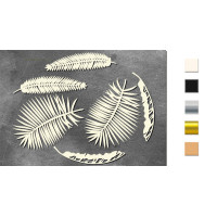 Набір чіпбордів Botany exotic 10х15 см №717 Золото