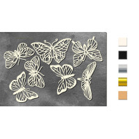 Набір чіпбордів Botany exotic 10х15 см №724 Золото