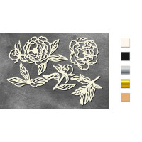 Набір чіпбордів Peony Garden 10х15 см №727 Золото