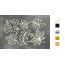 Набір чіпбордів Autumn botanical diary 10х15 см №743 Золото