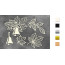 Набір чіпбордів Autumn botanical diary 10х15 см №749 Срібний