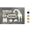 Набір чіпбордів Safari для дітей 10х15 см №753 Срібний
