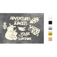 Набор чипбордов Safari for kids 10х15 см №754 Золото