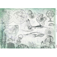 Декупажная карта №0734, 29,7x42 см