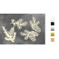 Набір чіпбордів Winter botanical diary 10х15 см №760 Золото