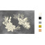 Набір чіпбордів Winter botanical diary 10х15 см №761 Золото