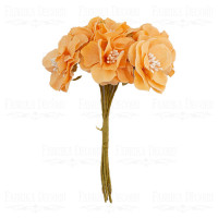 Набір квітів вишні персиковий, 6 шт