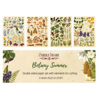 Набір двосторонніх картинок для вирізання Botany Summer 15х20 см