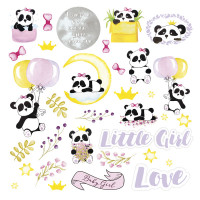 Лист з картинками для вирізання My little baby girl 30,5х30,5 см