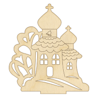 Заготовка для декорування 02 Церква
