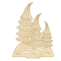 Заготовка для декорування 01 Ялинки-3
