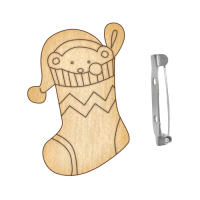 Заготівля для брошки №008 Ведмедик-2