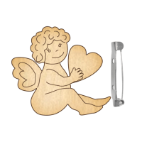 Заготівля для брошки №057 Ангел-5