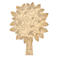 Заготовка для декорирования 122 Дерево любви