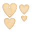 Заготовка для декорирования 115 Набор сердец-4