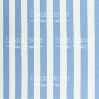 Відріз тканини 35х70 Біло-блакитні смуги