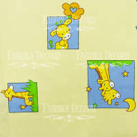 Відріз тканини 35х70 Жирафік