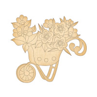 Заготовка для декорирования 153 Цветы-6