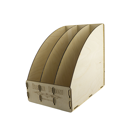 Деревянный органайзер (конструктор) для хранения бумаги формата А3 скрапбумаги 30х30