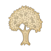 Заготовка для декорування 244 Дерево Заготовка для декорування 244 Дерево