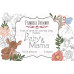 Набор открыток для раскрашивания маркерами Baby&Mama EN (англ) 8 шт 10х15 см