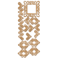 Набор декоративных элементов №74