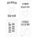 Набор открыток для раскрашивания аква чернилами Huge Winter RU (рус) 8 шт 10х15 см