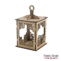 Декоративний ліхтарик Завитки-M №062