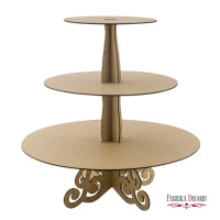 Подставка для сладостей Круглая №088 размер 30х30х31 см