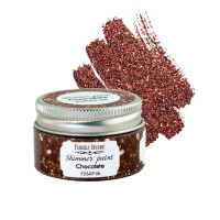 Фарба з глітером Shimmer paint, колір Шоколад 30 мл