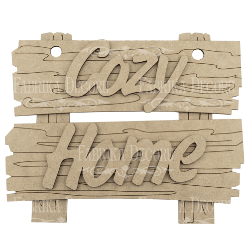 Заготовка для декорирования Cozy Home №121
