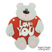 Заготівля для декорування Love you 1 №129