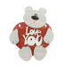 Заготівля для декорування Love you 1 №129