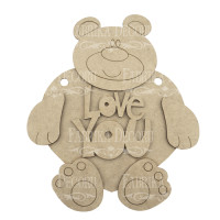 Заготівля для декорування Love you 1 №129