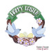 Заготівля для декорування Happy Easter №137