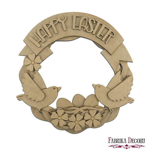 Заготівля для декорування Happy Easter №137