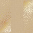 Лист односторонней бумаги с фольгированием Golden Maxi Drops Kraft, 30,5 см х 30,5 см