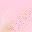 Лист односторонней бумаги с фольгированием Golden Maxi Drops Pink, 30,5 см х 30,5 см