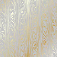 Лист односторонней бумаги с фольгированием Golden Wood Texture Gray, 30,5 см х 30,5 см