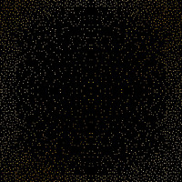 Лист односторонней бумаги с фольгированием Golden Mini Drops Black, 30,5 см х 30,5 см